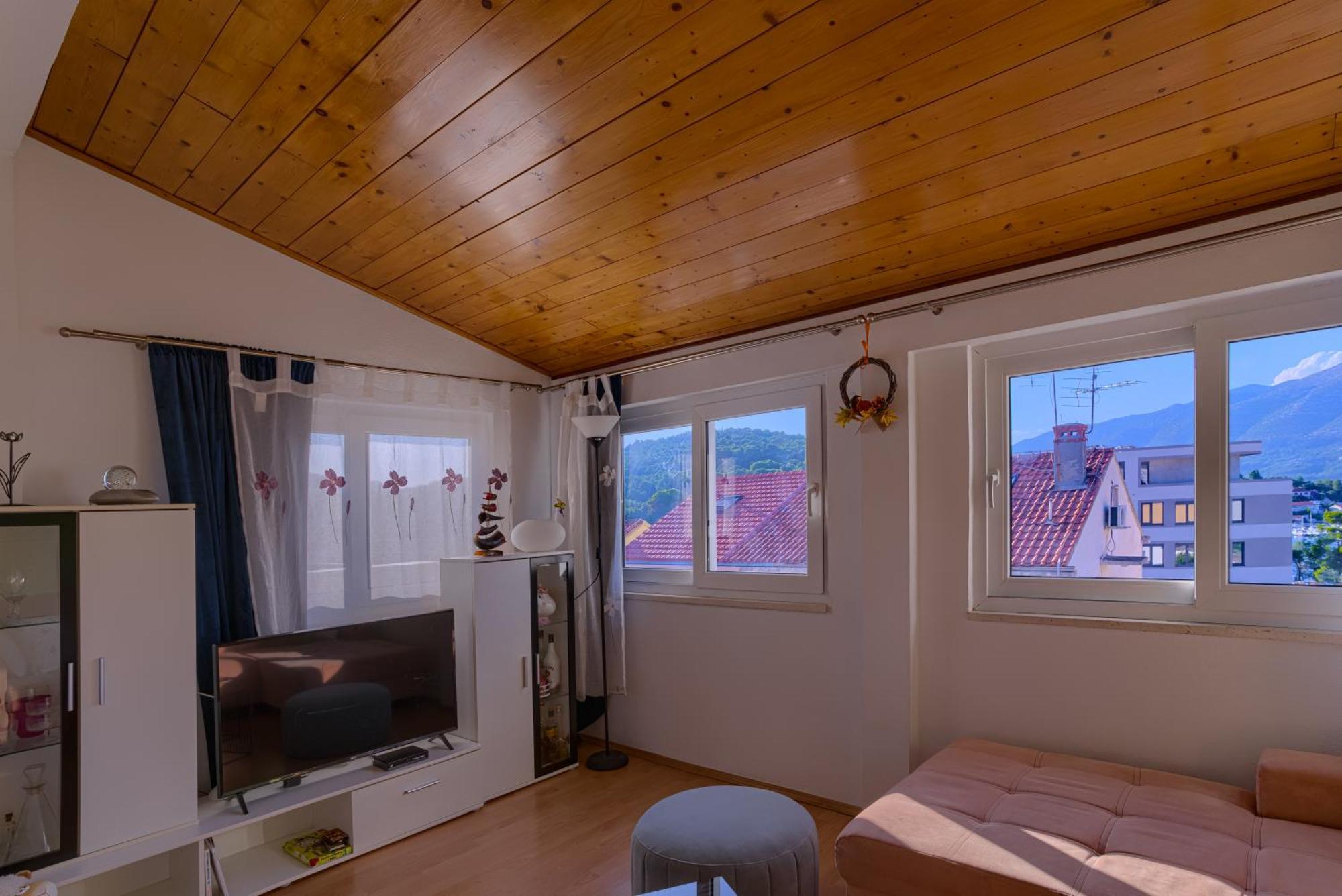 Loft Panorama Apartment Korcula Town Bagian luar foto