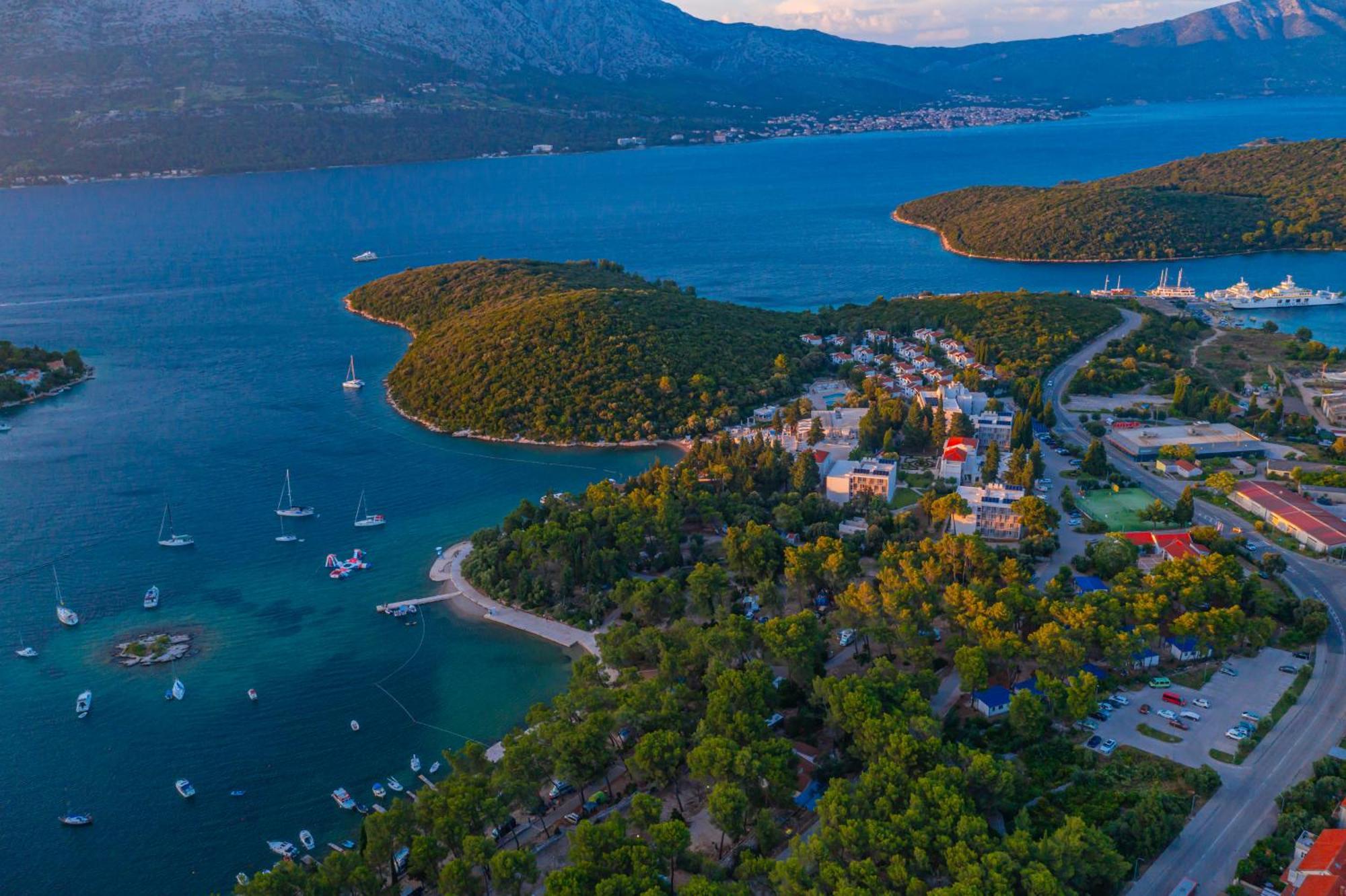Loft Panorama Apartment Korcula Town Bagian luar foto