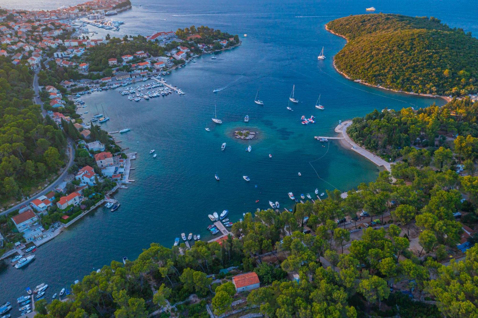 Loft Panorama Apartment Korcula Town Bagian luar foto